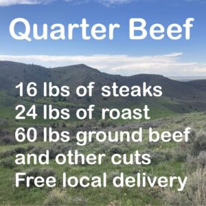 ($1400 Total) Quarter Beef Deposit